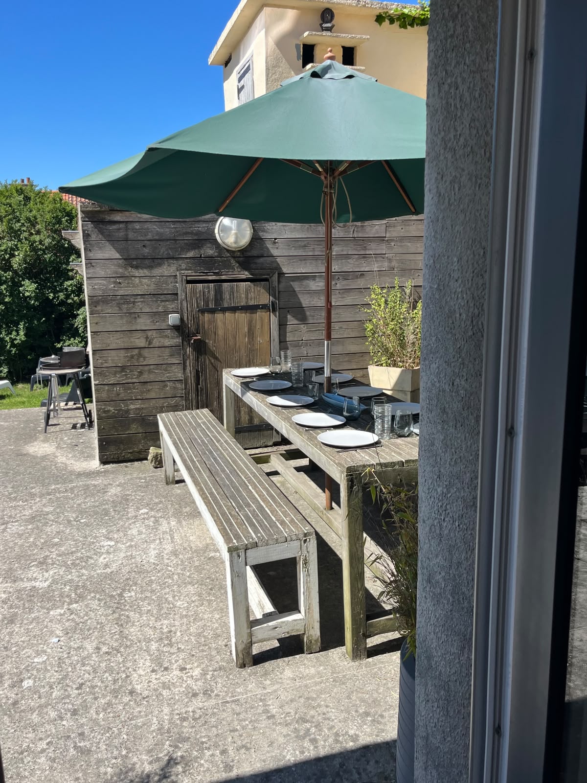 Terrasse repas vue 2